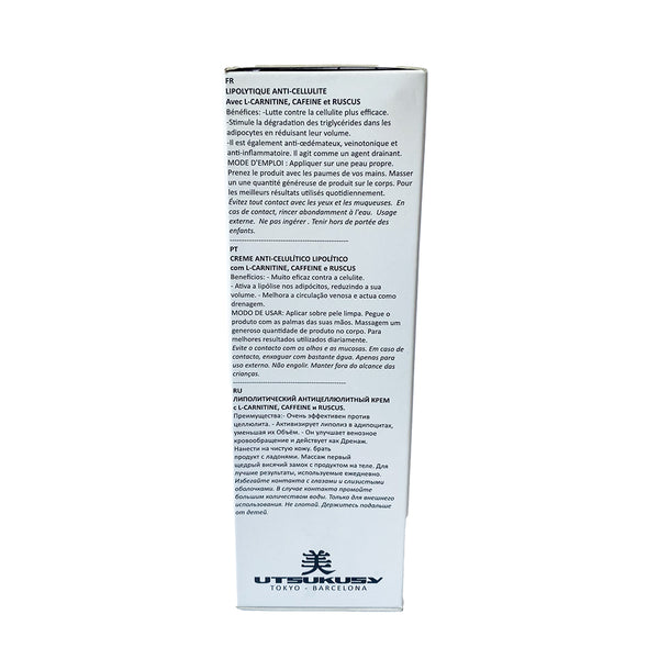 Lipolytische Creme 200 ml - Utsukusy - Utsukusy - 3