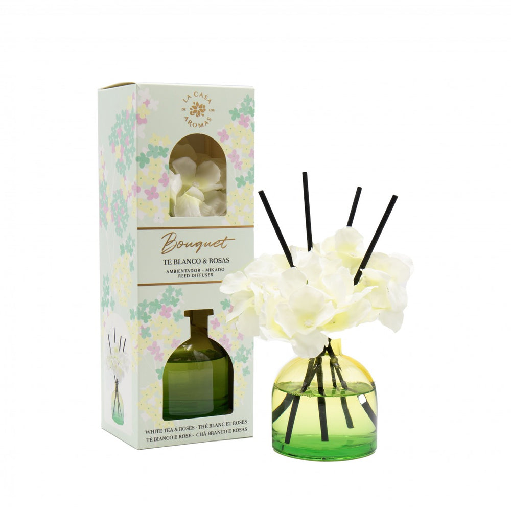 Mikado Bouquet Flower Weißer Tee 170ml - La Casa de los Aromas - 1