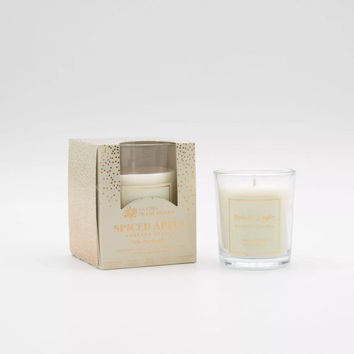 Duftkerze Weihnachten Gewürzter Apfel 120g - La Casa de los Aromas : Spiced Apple - 1