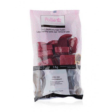 Heißwachstabletten 1 kg - Wein - Pollié - 1