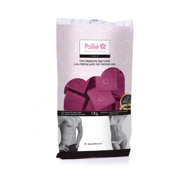 Heißwachstabletten 1 kg - Wein - Pollié - 1