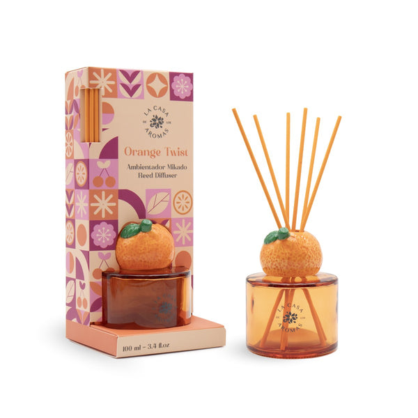 Duftdiffusor Mikado Fruity Orange Twist 100ml - La Casa de los Aromas - 1