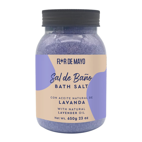Badeduftsalz Lavendel 650g - Flor de Mayo - 1