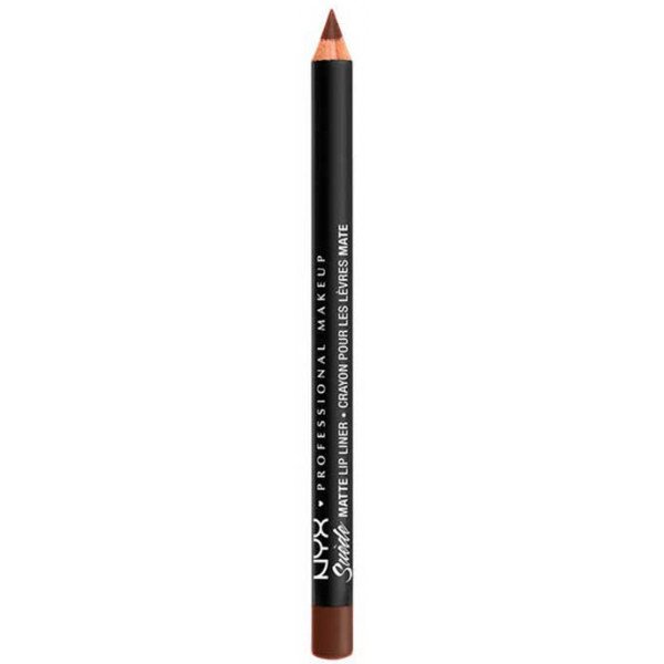 Suede Matte Lip Liner - Professionelles Make-up - Nyx : Cold Brew - 2