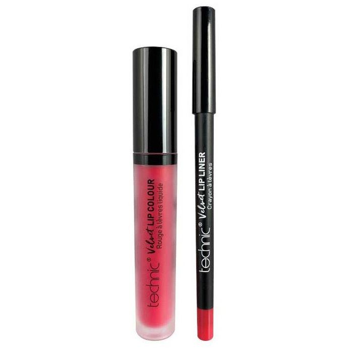 Velvet Lip Kit Lipliner + flüssiger Lippenstift - Technic - Technic Cosmetics - 1