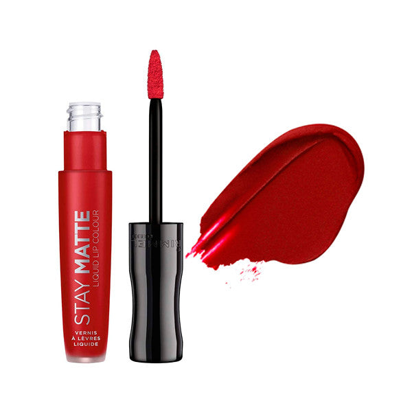 Set Flüssiger Lippenstift Stay Matte + Konturenstift Lasting Finish - Rimmel London : 500 Fire Starter - 2