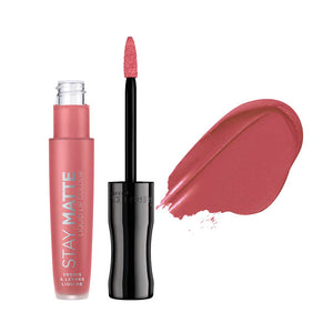 Set Flüssiger Lippenstift Stay Matte + Konturenstift Lasting Finish - Rimmel London : 110 Blush - 3