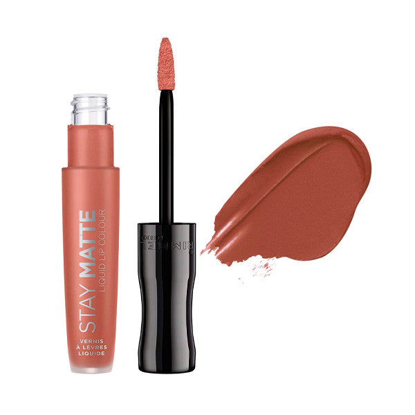 Set Flüssiger Lippenstift Stay Matte + Konturenstift Lasting Finish - Rimmel London : 720 Moca - 3