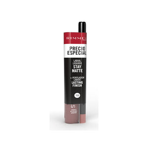 Set Flüssiger Lippenstift Stay Matte + Konturenstift Lasting Finish - Rimmel London : 723 Troublemaker - 1
