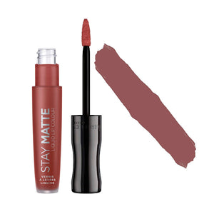 Set Flüssiger Lippenstift Stay Matte + Konturenstift Lasting Finish - Rimmel London : 723 Troublemaker - 3