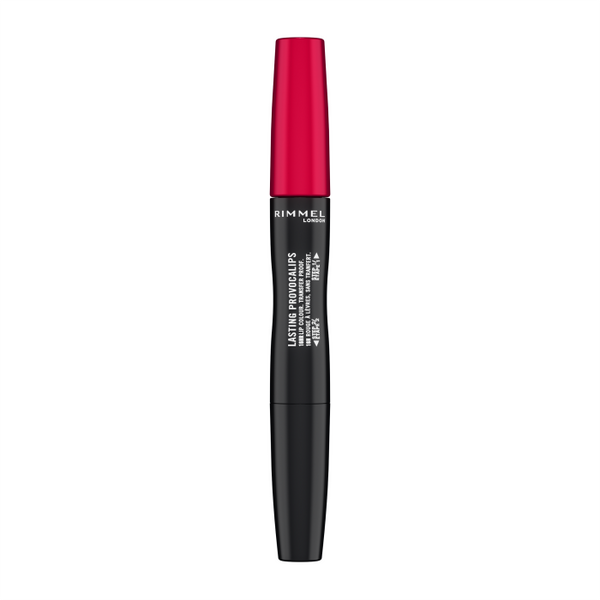 Lang anhaltende Provocalips Flüssiglippenstifte - Rimmel London : 500 Kiss The Town Red - 1