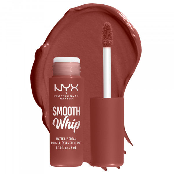 Cremiger matter flüssiger Lippenstift Smooth Whip - Nyx : Latte Foam - 1
