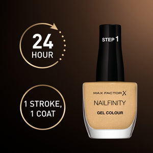 Nailfinity Gel Color Langanhaltender Nagellack - Max Factor : 705 Award Night - 4
