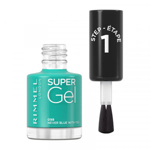Super Gel von Kate Moss Nagellack - Rimmel London : 98 Never Bluw With You - 2