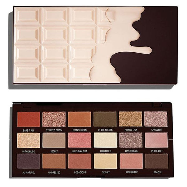 Nude Chocolate Lidschatten-Palette - I Heart Revolution - 1