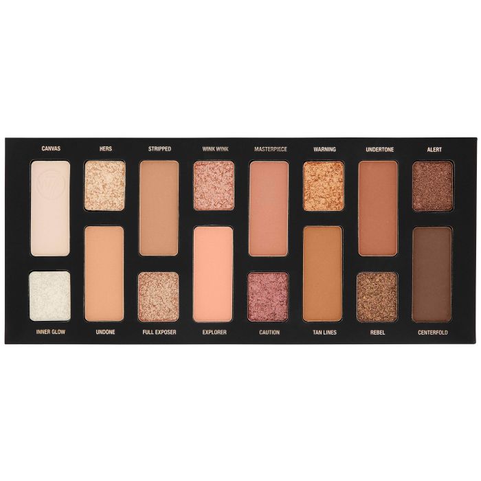 Nudification Gepresste Lidschatten- und Pigmentpalette - W7 - 1