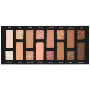 Nudification Gepresste Lidschatten- und Pigmentpalette - W7 - 1