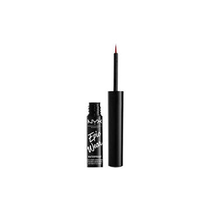 Epic Wear Semi-permanenter flüssiger Eyeliner – professionelles Make-up - Nyx : Red - 1