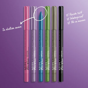 Epic Wear Liner Stricks Delineador de Ojos - Professionelles Make-up - Nyx : Graphic Purple - 7