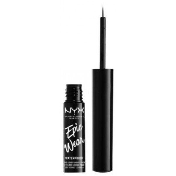 Eyeliner Líquido Epic Wear - Professionelles Make-up - Nyx : Gunmetal - 2