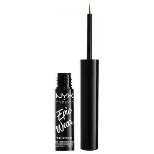 Eyeliner Líquido Epic Wear - Professionelles Make-up - Nyx : Brown Metallic - 1