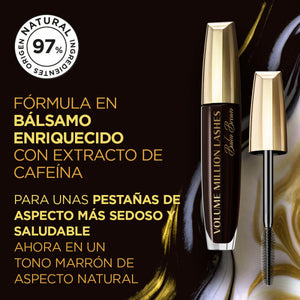 Wimperntusche Volume Million Lashes Balm Noir - L'oreal Paris : Marrón - 6