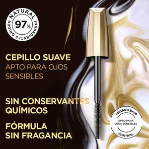 Wimperntusche Volume Million Lashes Balm Noir - L'oreal Paris : Marrón - 8