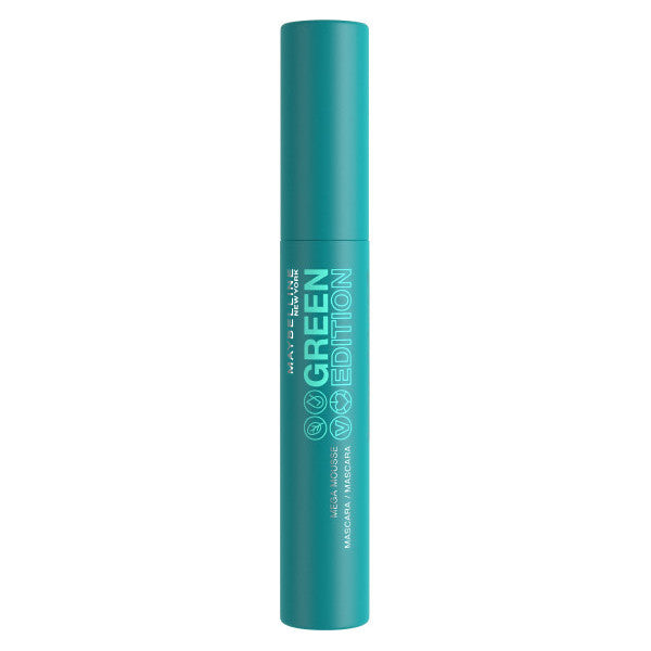Grüne Edition Wimperntusche - Maybelline : 002 VERY BLACK - 1