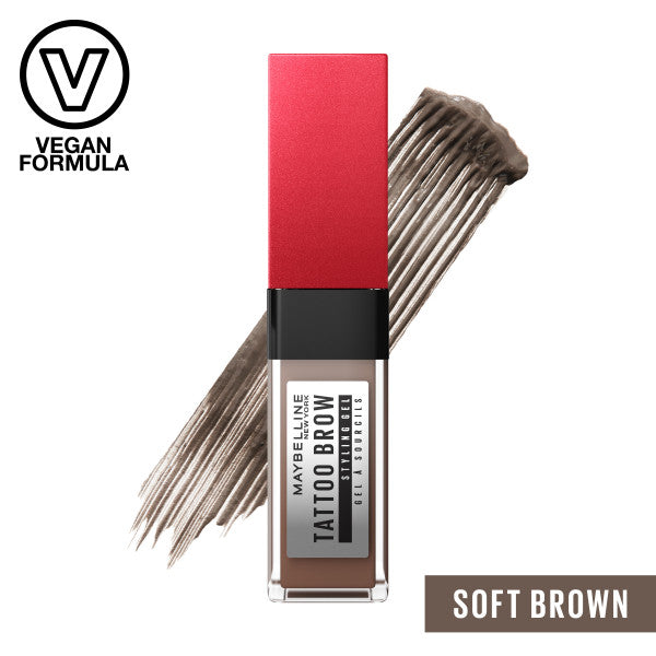 Gel für Tattoo Brow Augenbrauen - Maybelline : 255 Soft Brown - 6