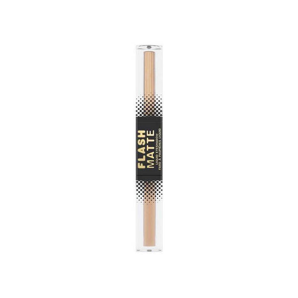W7 - Flash Matte - Sombra de Ojos Líquida - Pack 2 x 0,5 ml - W7 : Basix Extra - 1