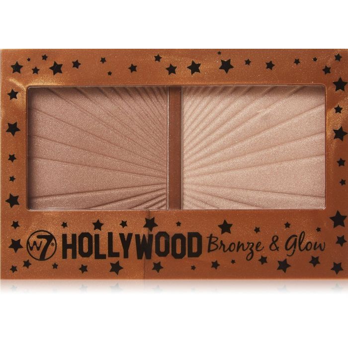 Bräunungspuder - Hollywood Bronze &amp; Glow - W7 - 1