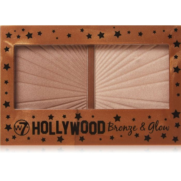 Bräunungspuder - Hollywood Bronze &amp; Glow - W7 - 1