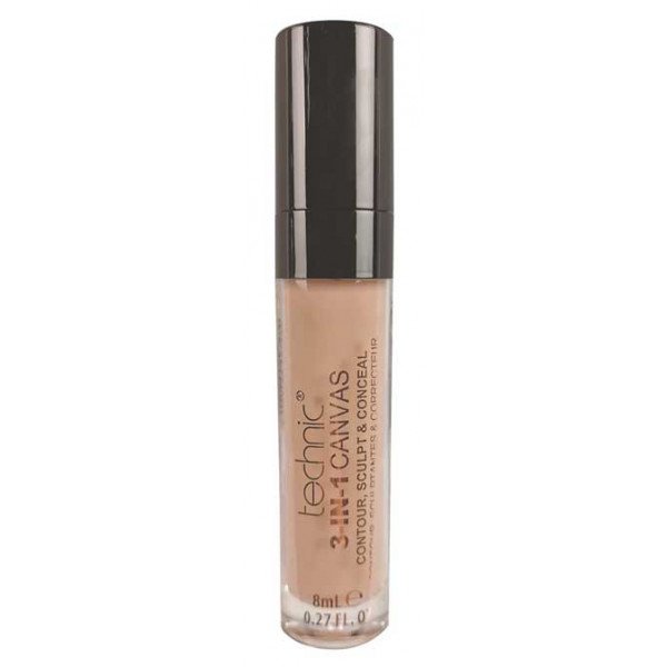 Flüssiger Concealer 3-in-1 Leinwand - Technic - Technic Cosmetics : Beige - 1
