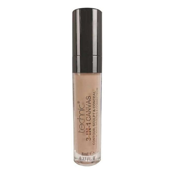 Flüssiger Concealer 3-in-1 Leinwand - Technic - Technic Cosmetics : Honey - 1