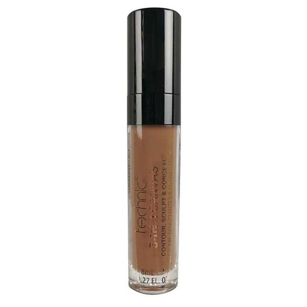Flüssiger Concealer 3-in-1 Leinwand - Technic - Technic Cosmetics : Chestnut - 1