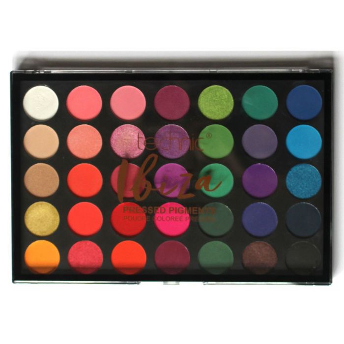 Paleta de Sombras Ibiza Gepresste Pigmentpalette - Technic - Technic Cosmetics - 1