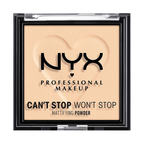 Polvos Matificantes Can't Stop Won't Stop - Professionelles Make-up - Nyx : Light - 1