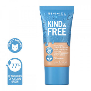 Kind & Free Make-up-Grundierung - Rimmel London : 10 - 4