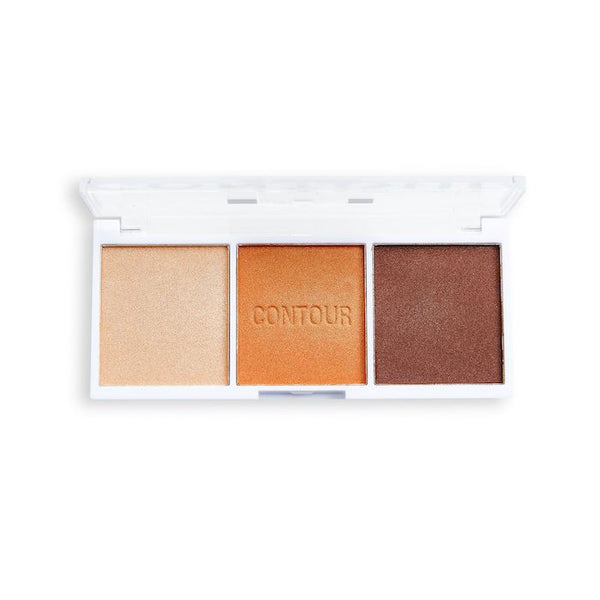 Face Palette Color Play Contour Trio-Palette - Revolution Relove : Bronze Sugar - 1