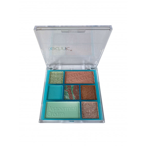 Gepresste Pigment Paleta - Technic Cosmetics : PEPPERMINT CREAM - 2