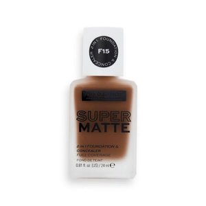 Relove Supermatte Foundation Makeup Primer - Make Up Revolution : F15 - 1