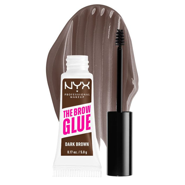Brauenkleber The Brow Glue - Nyx : Dark Brown, - 1