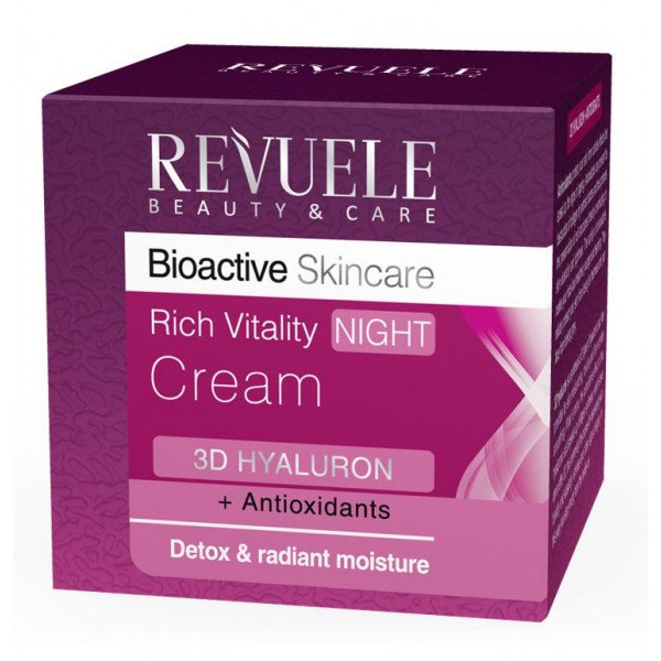 Rich Vitality Feuchtigkeitsspendende Nachtcreme - Revuele - 1