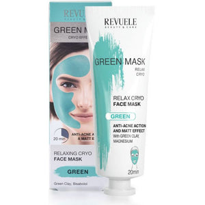 Grüne Maske Kryo-Effekt Anti-Akne - Revuele - 1