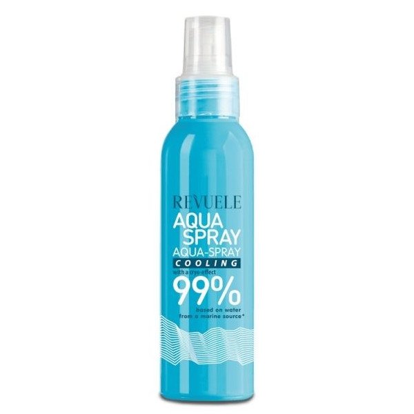 Aqua Erfrischungsspray mit Kryoeffekt - Gesicht und Körper - Revuele - 1