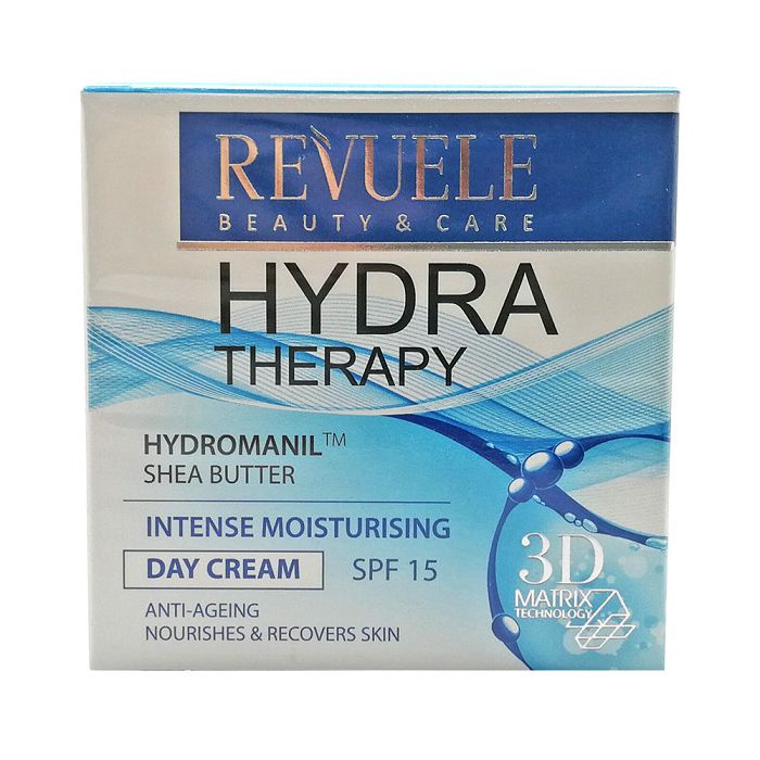 Hydra-therapy Feuchtigkeitsspendende Tagescreme SPF15 - Revuele - 1