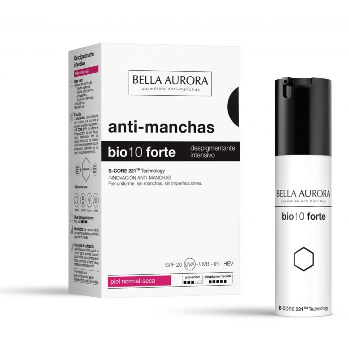 Bio10 Forte Intensive Depigmentierungsbehandlung für normale bis trockene Haut - Bella Aurora - 1