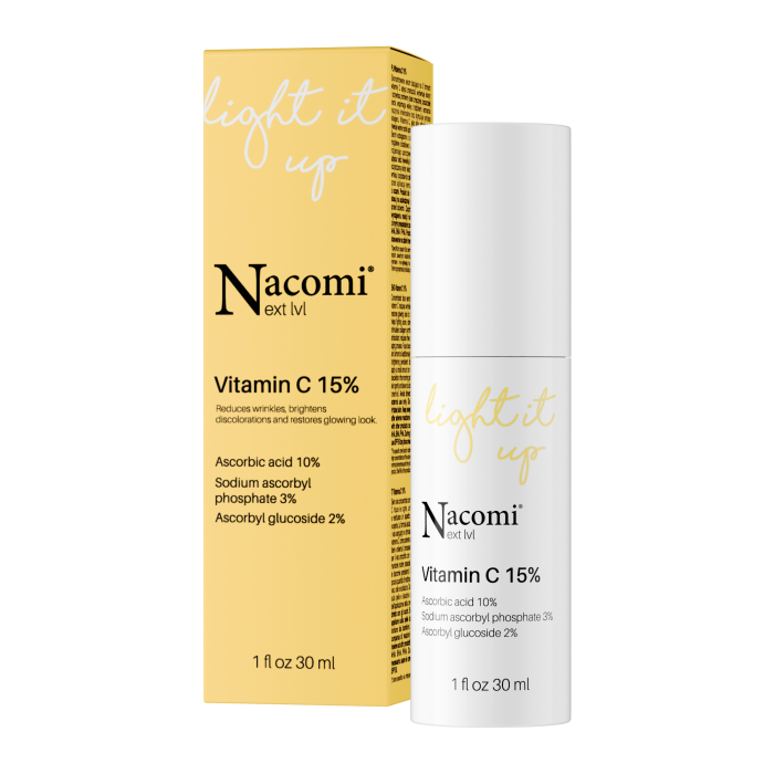 Light It Up Serum Vitamina C 15% - Nacomi - 1