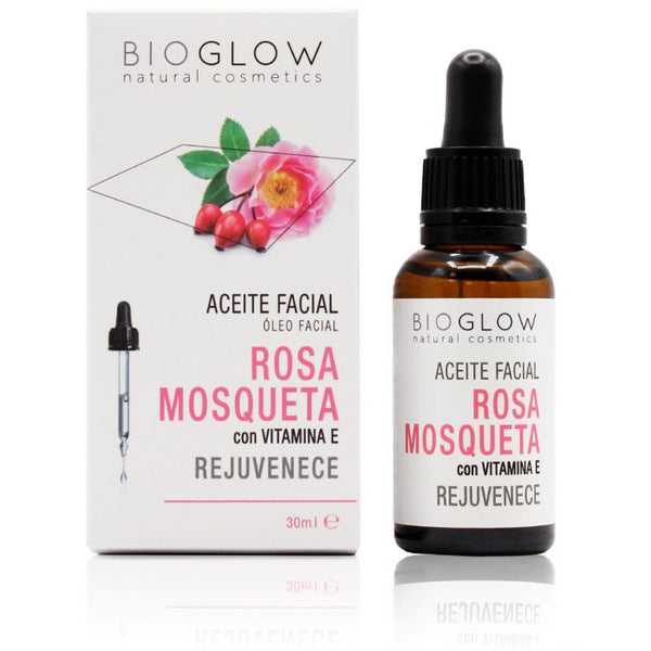 100 % reines Hagebutten-Gesichtsöl - Bioglow : 30ML - 1