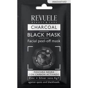 Gesichtsmaske mit Aktivkohle abziehen - Revuele - 1